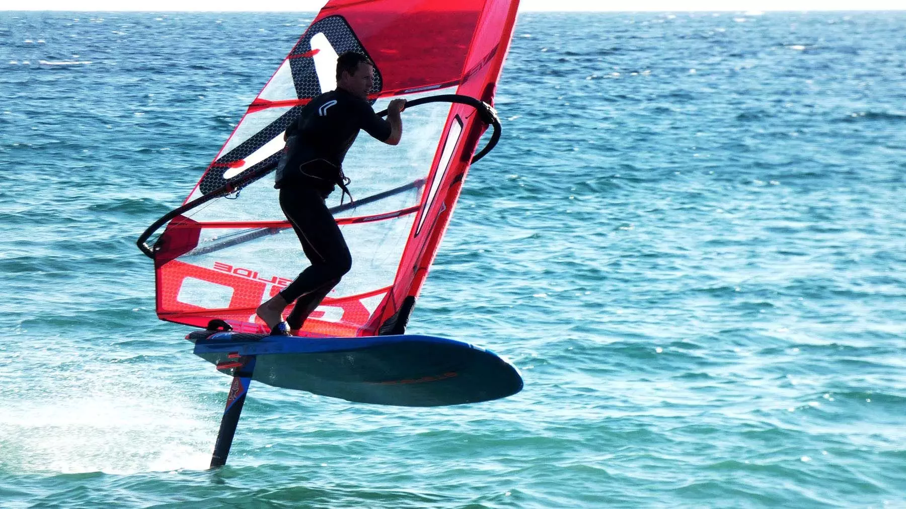 Severne Windsurf Segel HGO Red 2023 – Bild 2