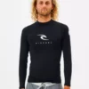 Rip Curl UV-Shirt Rashvest CORPS L/S 90-BLACK 2023 -Outlet FCS Store 103371 12IMRV 0090 1 scr 12 jpg