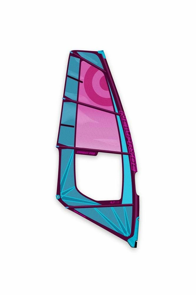 Neil Pryde Windsurf Segel Combat Pro C1 Aqua/pink Grapefruit 2022 3 Neil Pryde Windsurf Segel Combat Pro C1 Aqua/pink Grapefruit 2022