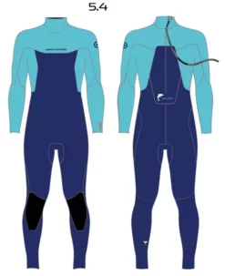 Neil Pryde Neoprenanzug Dolphin Youth BZ 5/4 Junior Langarm C1 Navy / Light Blue 2023