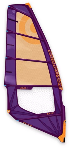 Neil Pryde Windsurf Segel Atlas HD C3 Deep Purple / Yellow 2023