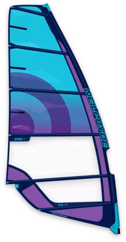 Neil Pryde Windsurf Segel Ryde HD C4 Deep Purple / Aqua 2023
