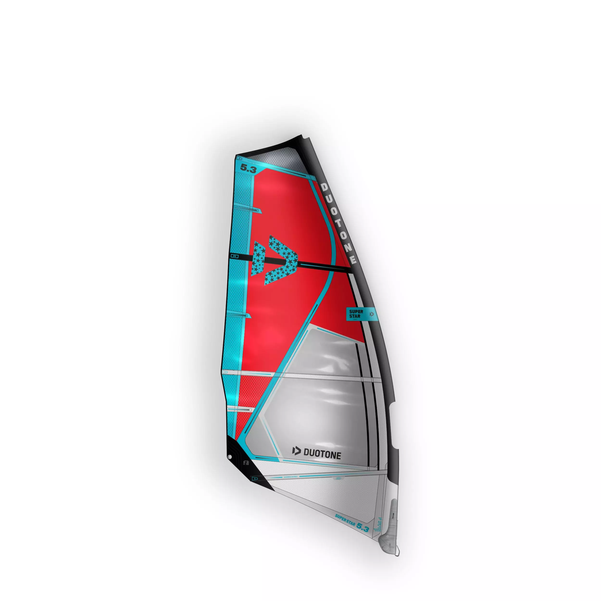 Duotone Windsurf Segel SUPER STAR C01:Red-Off.White 2021 3 Duotone Windsurf Segel SUPER STAR C01:Red-Off.White 2021