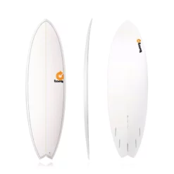 Torq Surfboard Wellenreiter TET Fish Pinlines (co)