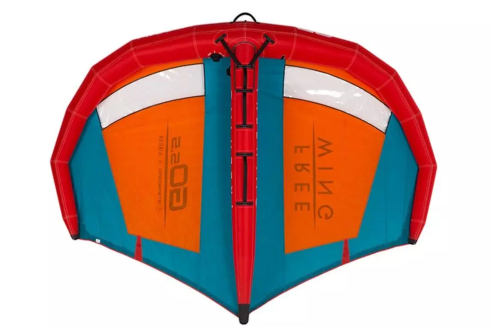 FreeWing Surf Wing GO WINDOW Orange And Teal 2023 3 FreeWing Surf Wing GO WINDOW Orange And Teal 2023