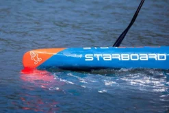Starboard SUP Board SPRINT Carbon Sandwich 2022 -Outlet FCS Store 2022 Sprint Race Stand Up Paddle Board Starboard SUP Key Feature curved rail 2 jpg