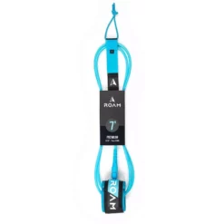 Roam Leashes Surfboard Leash Premium Blau 2023