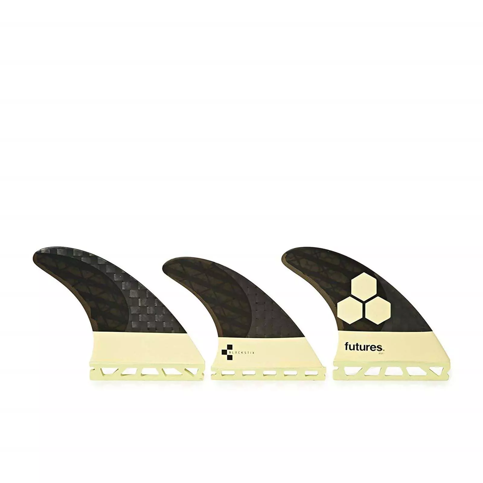 Futures Finnen Thruster Fin Set A1 Al Errick Blackstix Cream (co) 4 Futures Finnen Thruster Fin Set A1 Al Errick Blackstix Cream (co) – Bild 2