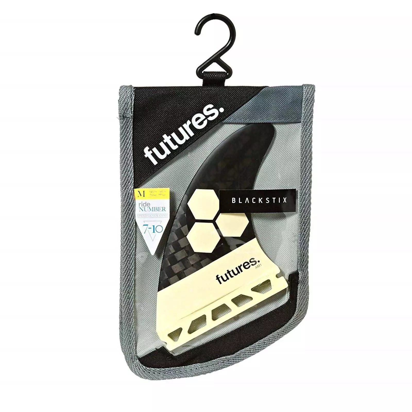 Futures Finnen Thruster Fin Set A1 Al Errick Blackstix Cream (co) 7 Futures Finnen Thruster Fin Set A1 Al Errick Blackstix Cream (co) – Bild 5