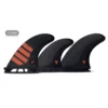Futures Finnen Quad Thruster 5 Fin Et F4 Alpha Carbon (co)