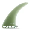 Futures Finnen Single Fin Admiral Volan Fiberglass US Grün (co)