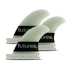 Futures Finnen Big Wave Thruster Fin Set Gerry Lopez G10 Grün (co)