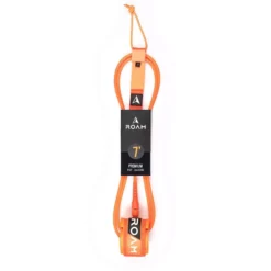 Roam Leashes Surfboard Leash Premium Orange 2023