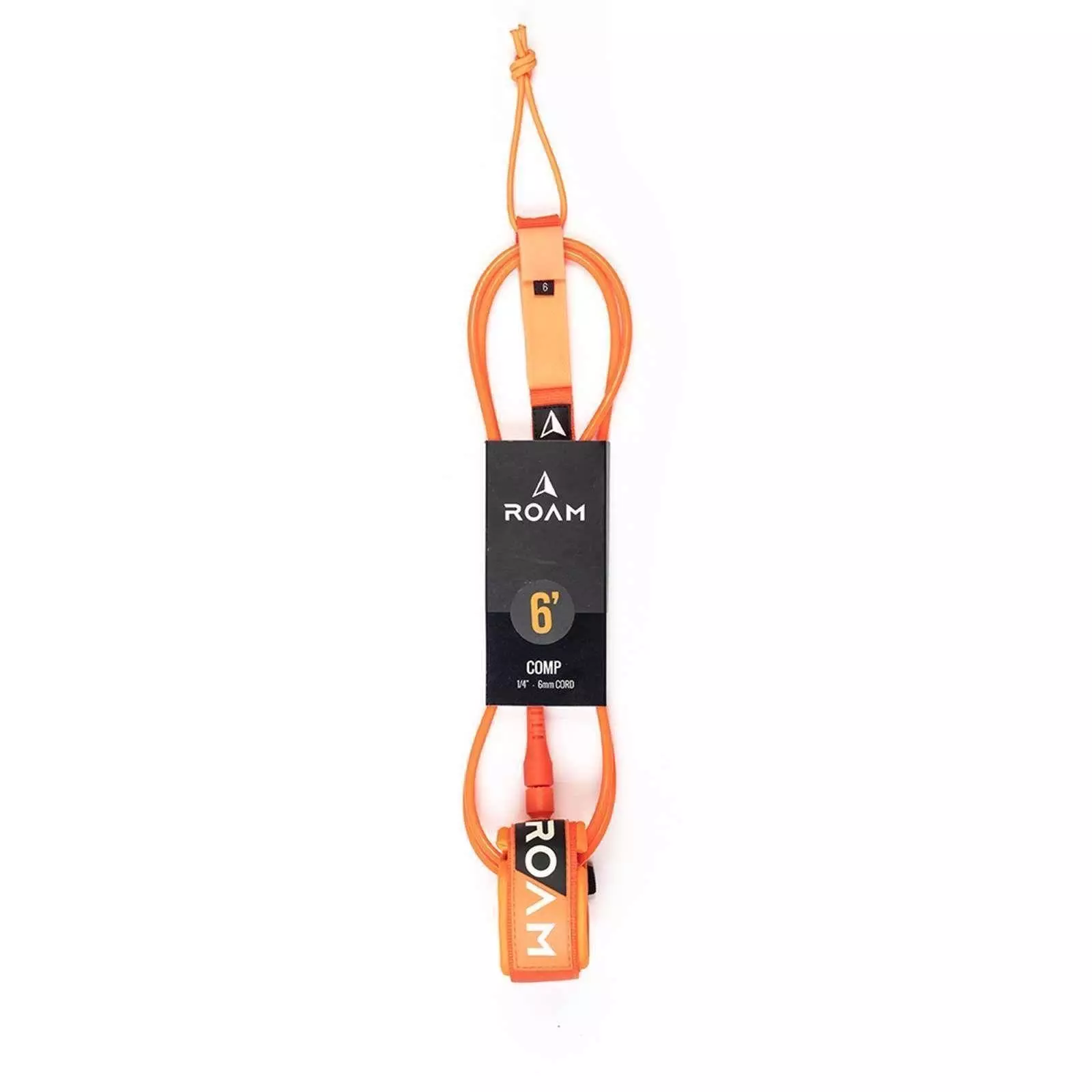 Roam Leashes Surfboard Leash Comp Orange 2023 3 Roam Leashes Surfboard Leash Comp Orange 2023