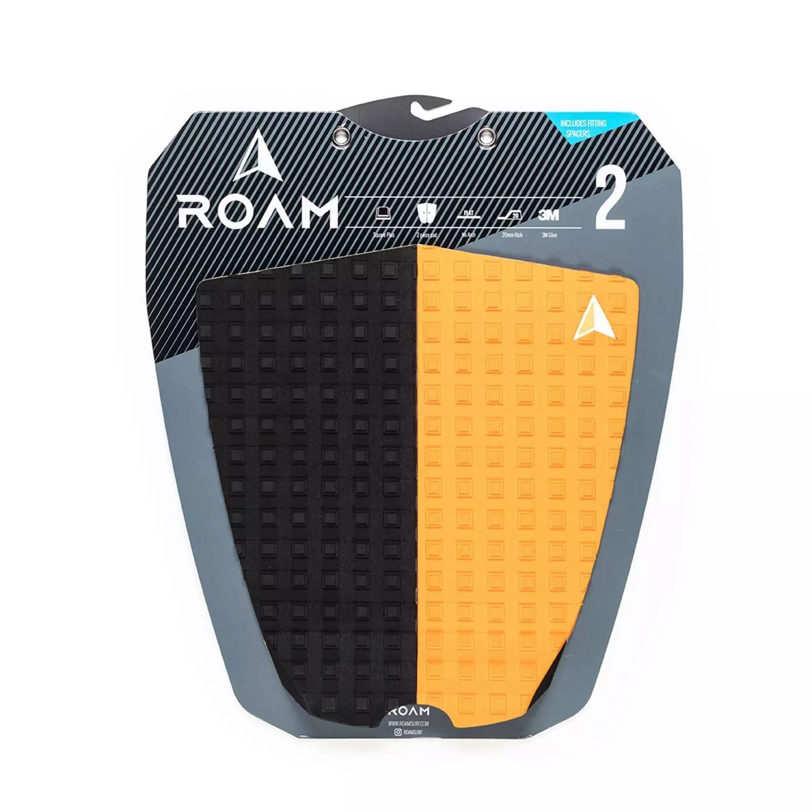 Roam Pads Footpad Deck Grip Traction Pad 2-tlg Orange 2023 8 Roam Pads Footpad Deck Grip Traction Pad 2-tlg Orange 2023 – Bild 6