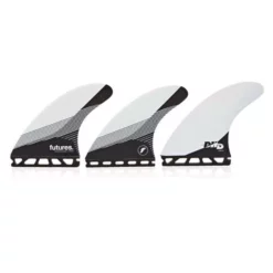 Futures Finnen Thruster Fin Set DHD Honeycomb Arge Weiss (co)