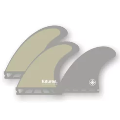 Futures Finnen Quad Fin Set EA Eric Arakawa Control Beige (co)