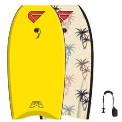 Flood Bodyboard Dynamx Stringer Gelb Palm - 2023