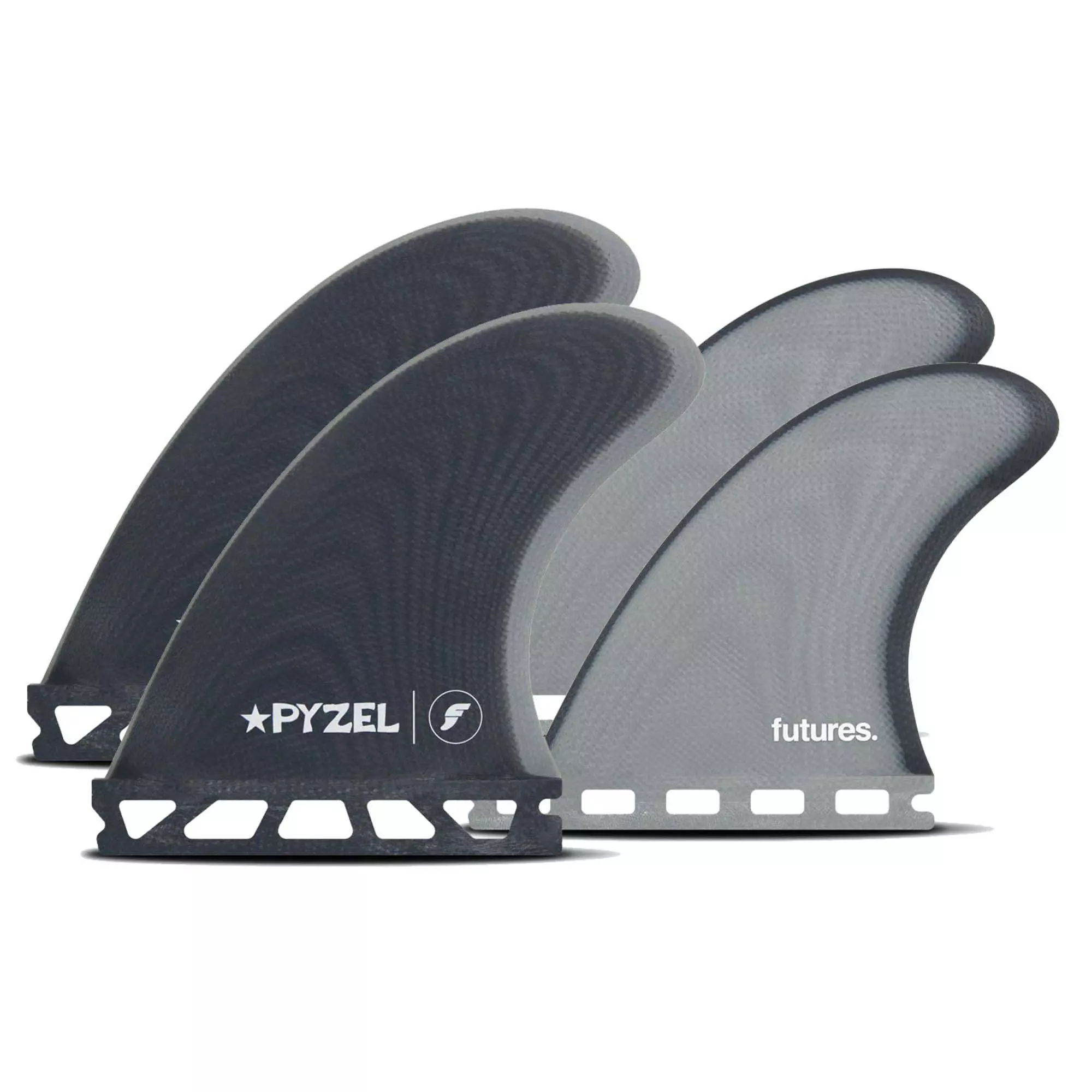 Futures Wellenreiter Finne Quad Fin Set Pyzel Padillac Control - (co) 3 Futures Wellenreiter Finne Quad Fin Set Pyzel Padillac Control - (co)