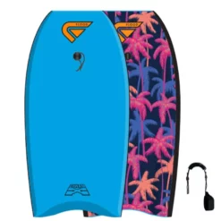 Flood Bodyboard Dynamx Stringer Blue Palm II - 2023