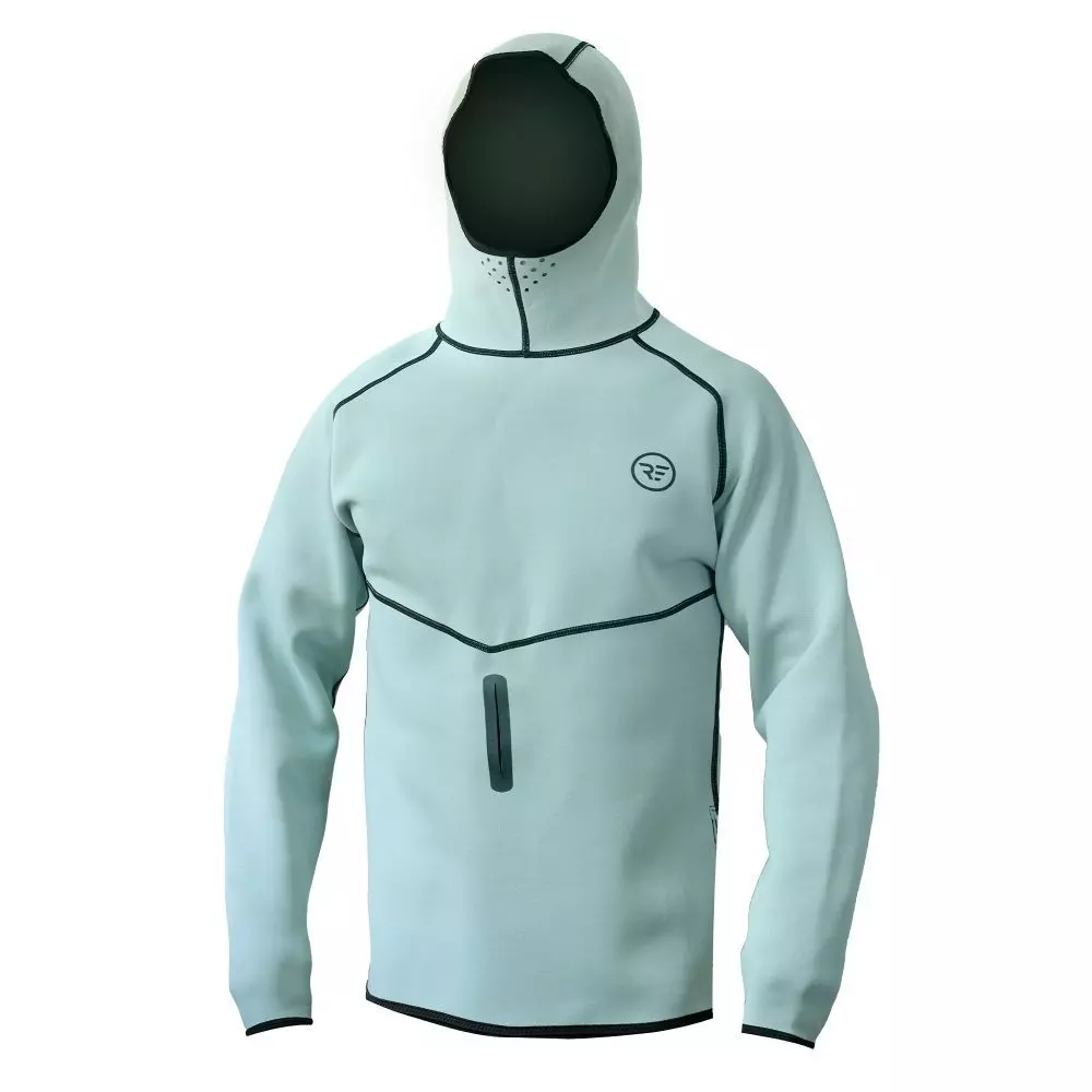 Ride Engine Neoprenüberzieher Performance Neo Hoodie Mist Green - 2023 3 Ride Engine Neoprenüberzieher Performance Neo Hoodie Mist Green - 2023