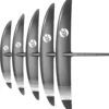 Cabrinha Wing Foil Zubehör H-Series MKII Front Wing Div. 2023