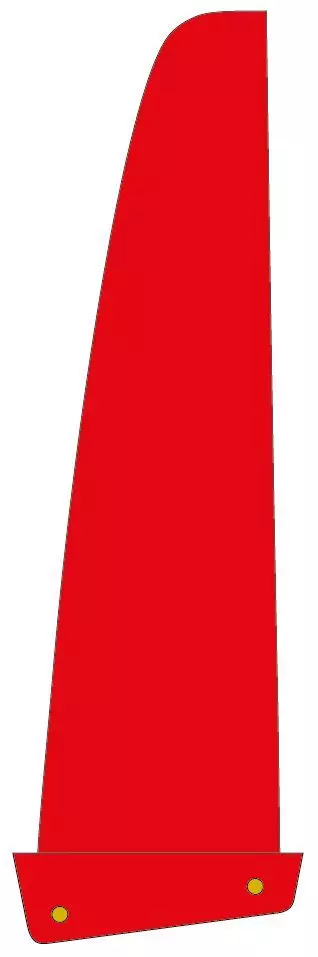 Maui Ultra Fins Windsurf Finne SLALOM-RACE ROT-WEIß Deep Tuttle Box 3 Maui Ultra Fins Windsurf Finne SLALOM-RACE ROT-WEIß Deep Tuttle Box