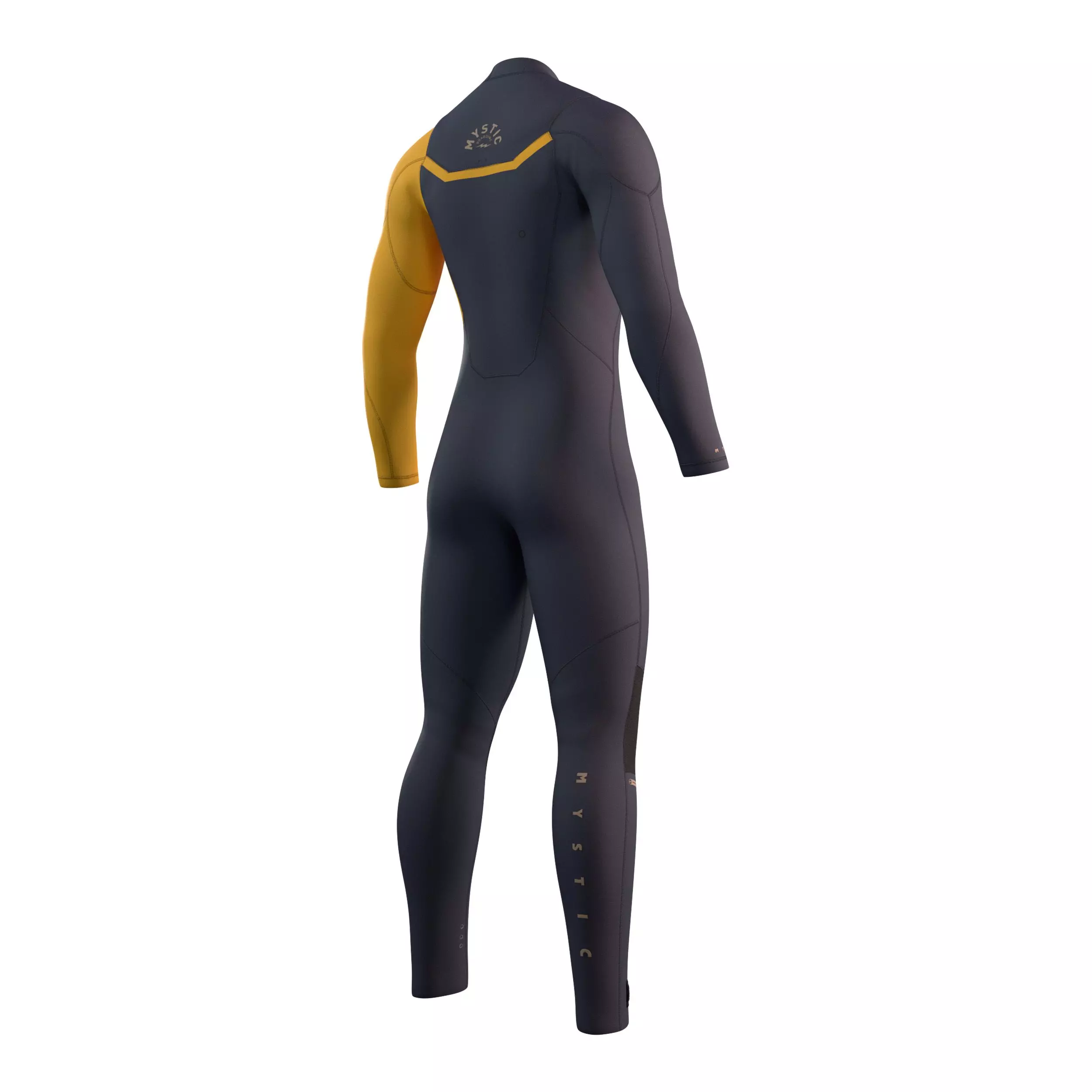 Mystic Neoprenanzug Marshall Fullsuit Fzip 3/2 Herren Langarm 444-Blue / Mustard 2022 4 Mystic Neoprenanzug Marshall Fullsuit Fzip 3/2 Herren Langarm 444-Blue / Mustard 2022 – Bild 2