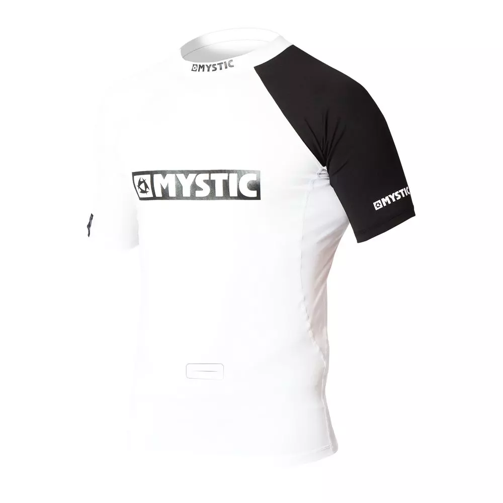 Mystic UV-Shirt Rashvest Event S/S Rashvest Chest Logo 100-White 2023 3 Mystic UV-Shirt Rashvest Event S/S Rashvest Chest Logo 100-White 2023