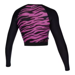 Mystic UV Shirt Diva LS Crop Top Tee - 970-Black/Pink 2021 -Outlet FCS Store 35001 210269 970 02 16 jpg