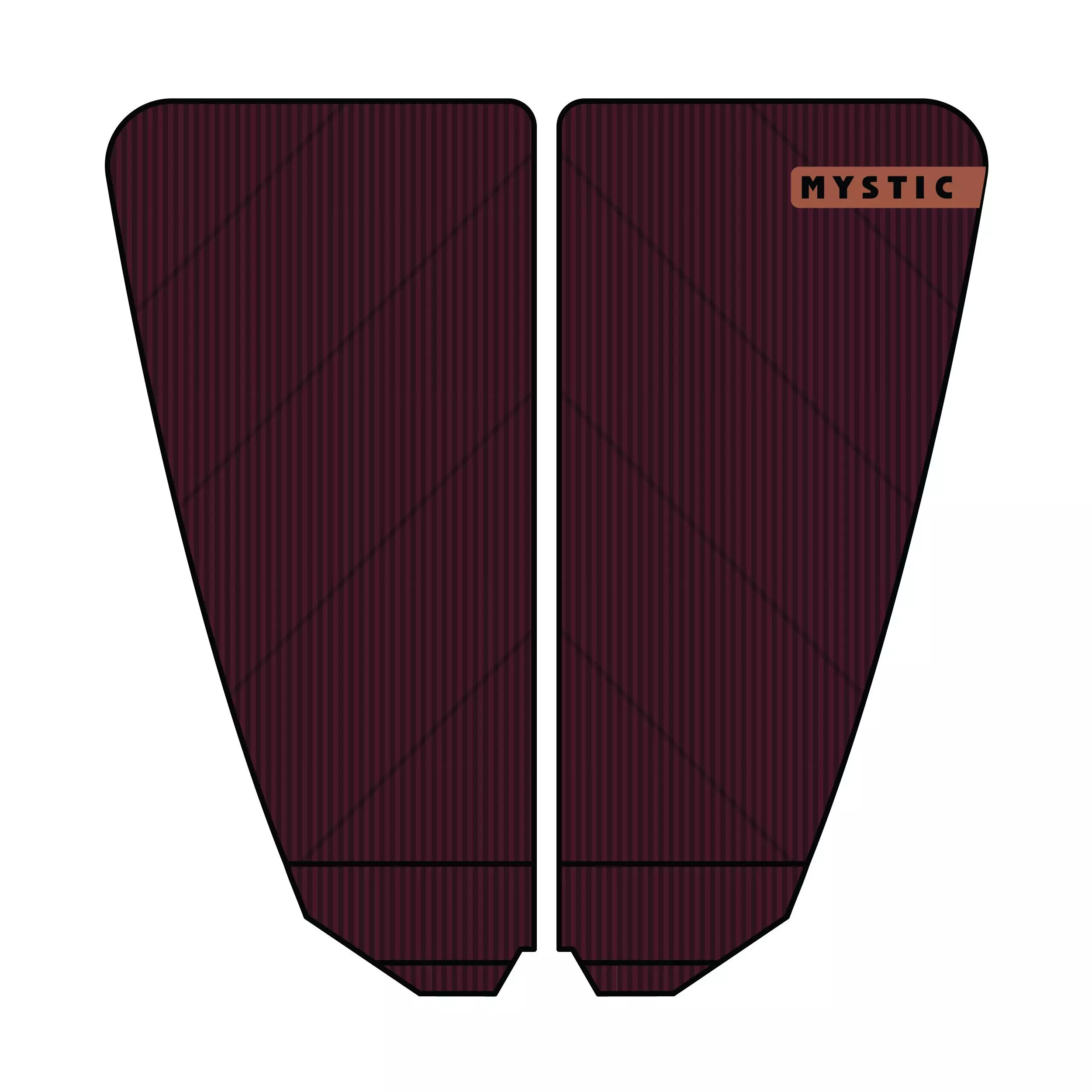 Mystic Deckpad Ambush Tailpad Classic Shape 333-Merlot 2022 3 Mystic Deckpad Ambush Tailpad Classic Shape 333-Merlot 2022