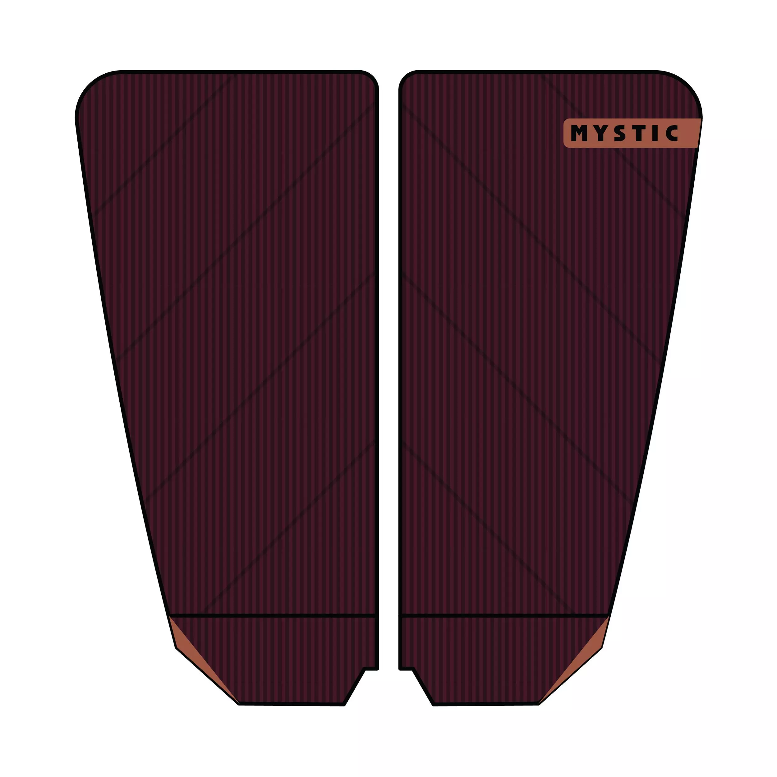 Mystic Deckpad Ambush Tailpad Stubby Shape 333-Merlot 2022 3 Mystic Deckpad Ambush Tailpad Stubby Shape 333-Merlot 2022