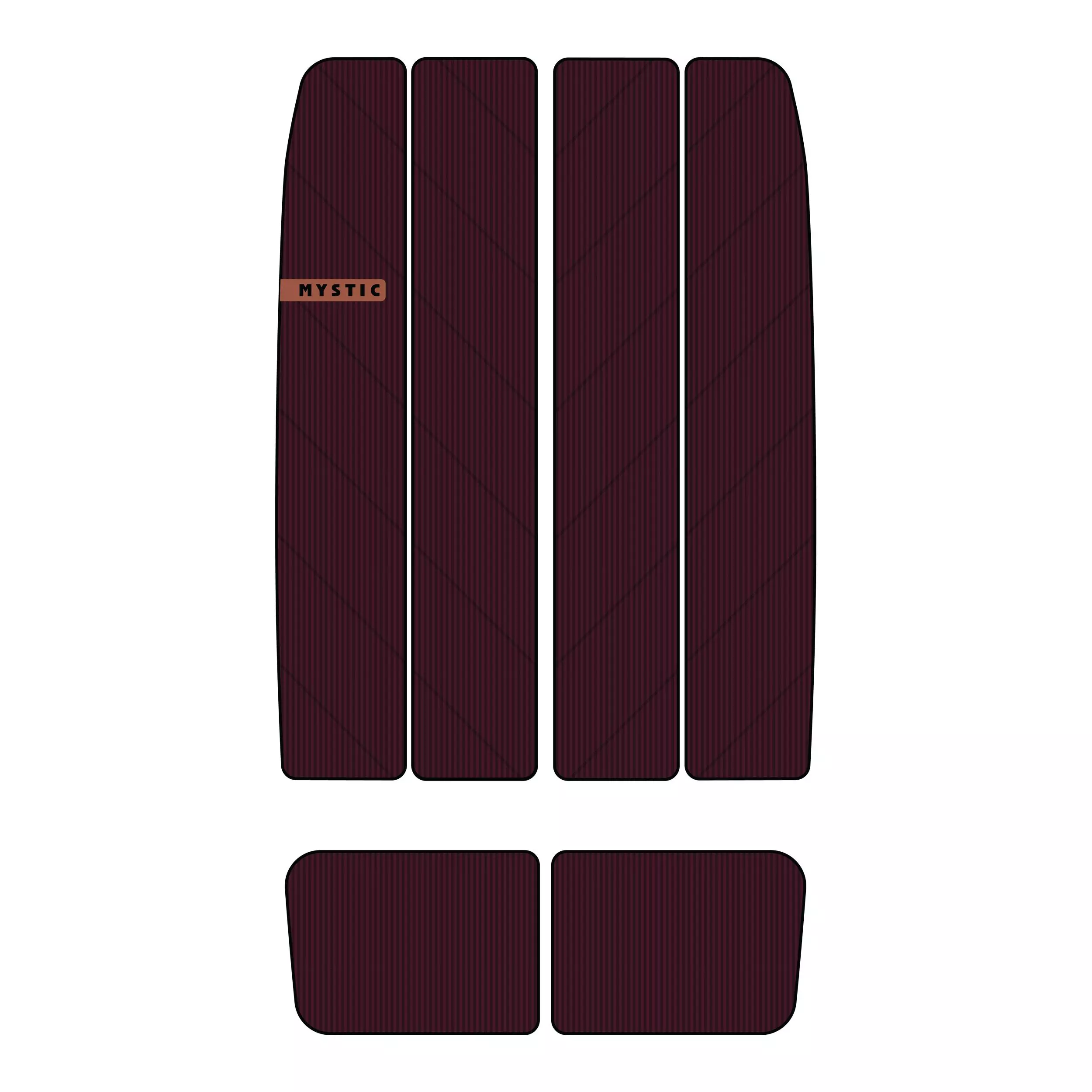 Mystic Deckpad Ambush Mid + Front Deckpad 333-Merlot 2022 3 Mystic Deckpad Ambush Mid + Front Deckpad 333-Merlot 2022
