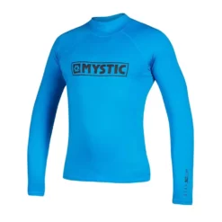 Mystic UV Shirt Star L/S Rashvest Junior 400 Blue 2021