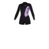 Mystic Neoprenanzug Diva Longarm Shorty 2/2mm Bzip Women 2/2 Damen Shorty 985-Black/Purple 2021 -Outlet FCS Store 35 400 200 072 p1 32 jpg