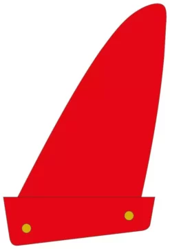 Maui Ultra Fins Windsurf Finne SPEED-02 ROT-WEIß Tuttlebox