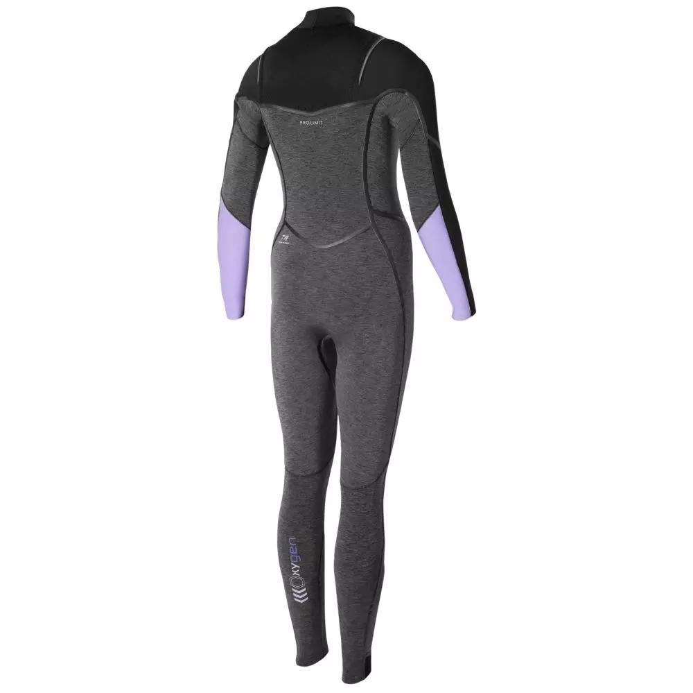 Pro Limit Neoprenanzug Oxygen TR Steamer Freezip DL FTM 6/4 Damen Langarm Black Heather/Lavender 2023 5 Pro Limit Neoprenanzug Oxygen TR Steamer Freezip DL FTM 6/4 Damen Langarm Black Heather/Lavender 2023 – Bild 3