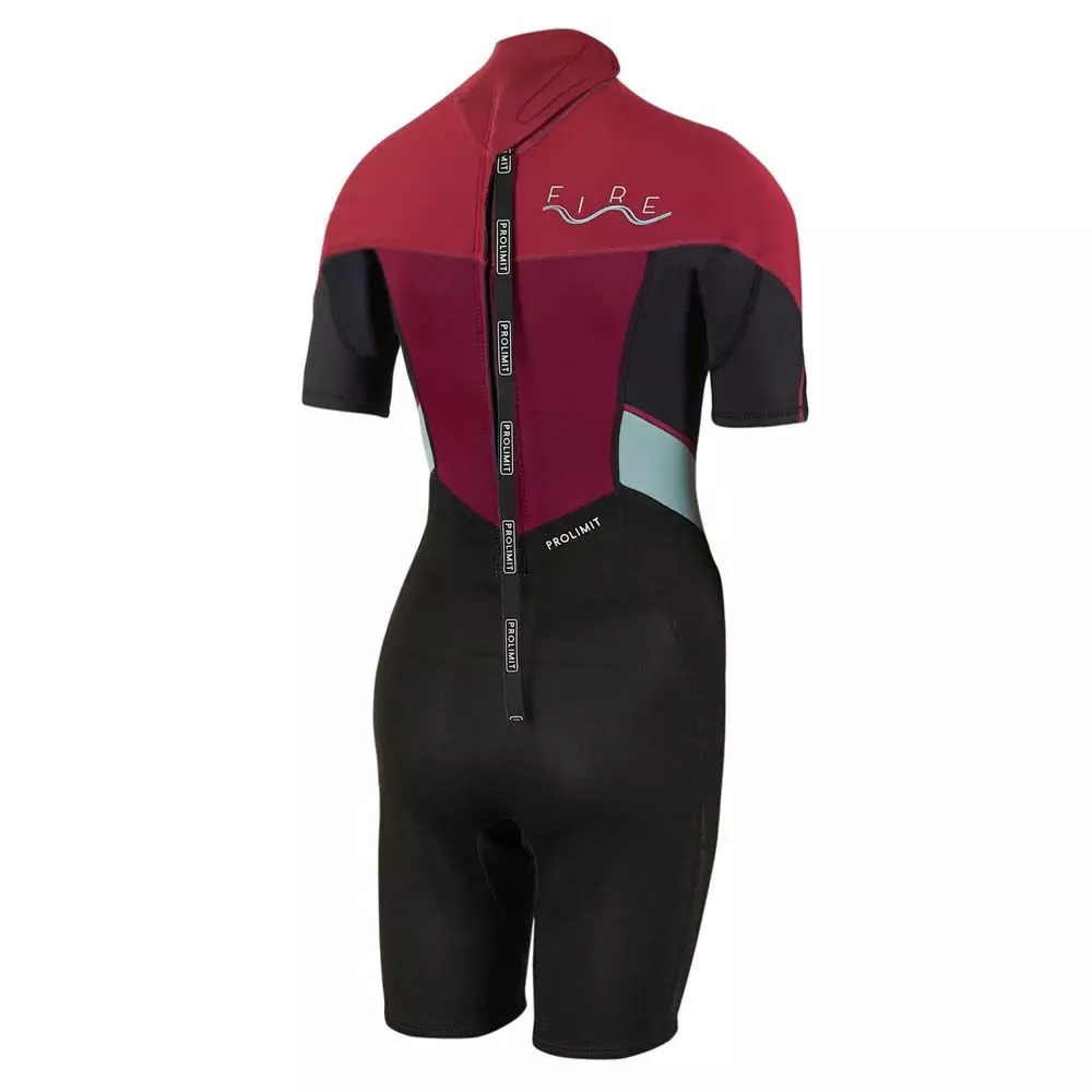 Pro Limit Neo Anzug Fire Shorty (DL) 2/2 Damen Shorty Black/Wine 2023 4 Pro Limit Neo Anzug Fire Shorty (DL) 2/2 Damen Shorty Black/Wine 2023 – Bild 2