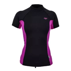 Oneill UV-Shirt Rashvest WMS PREMIUM SKINS S/S CN2 BLK/BERRY/BLK 2019