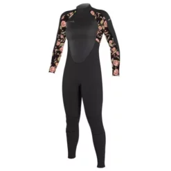 Oneill Neoprenanzug Girls Epic Back Zip Full 5/4 Junior Langarm HH9 BLACK/TWIGGY/TEA ROSE 2023