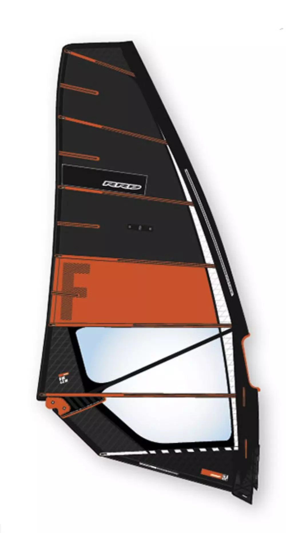 RRD Windsurf Segel Fire Black 2023 3 RRD Windsurf Segel Fire Black 2023