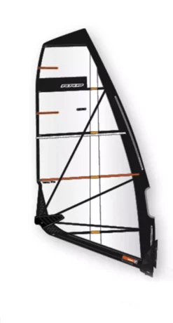 RRD Windsurf Segel Compact Xtra Black 2023