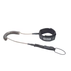 ION SUP Leash SUP_Core Leash Coiled_kneestrap Black 2023