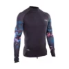 ION UV-Shirt Rashvest Rashguard Men Maze LS Black Capsule 2021 -Outlet FCS Store 48212 4230 1 46 jpg