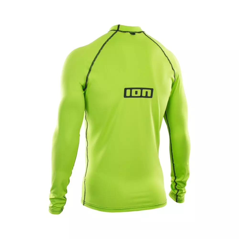 ION UV-Shirt Rashvest Promo Rashguard Men LS Lime Green 2023 5 ION UV-Shirt Rashvest Promo Rashguard Men LS Lime Green 2023 – Bild 3
