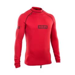ION UV-Shirt Rashvest Promo Rashguard Men LS Red 2023 -Outlet FCS Store 48212 4235 5 jpg