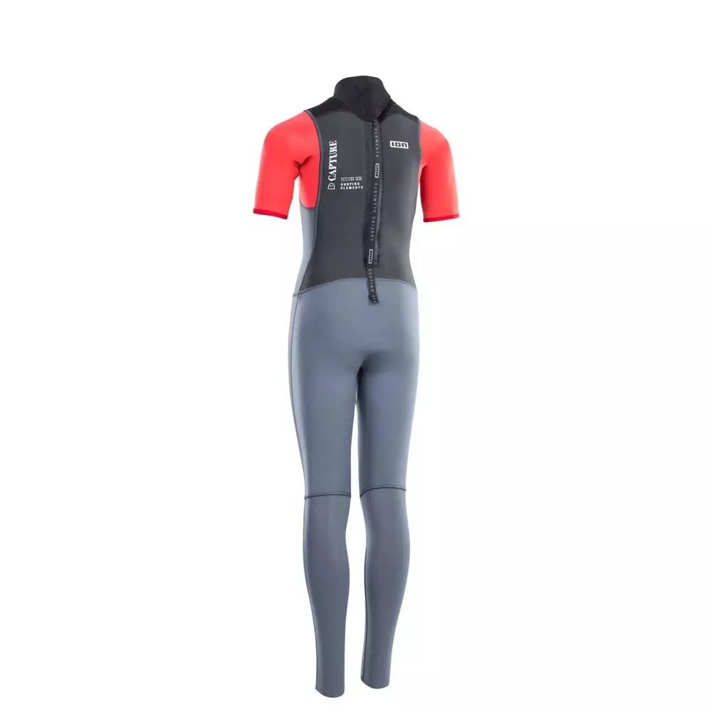 ION Neoprenanzug Capture Steamer SS BZ DL 3/2 Junior Steel Blue/red/black 2023 4 ION Neoprenanzug Capture Steamer SS BZ DL 3/2 Junior Steel Blue/red/black 2023 – Bild 2
