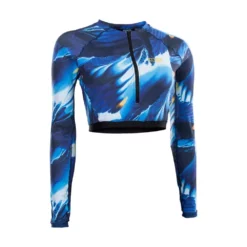 ION UV-Schutz Amaze Shorty Rashguard LS Blue Capsule 2021
