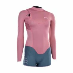 ION Neoprenanzug Amaze Shorty LS NZ DL 2.0 Damen Dirty Rose 2021
