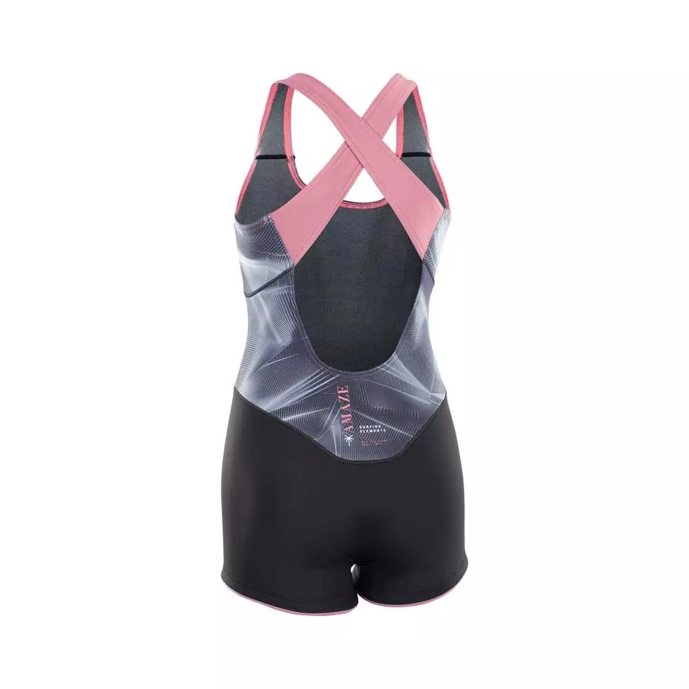 ION Neoprenanzug Amaze Shorty Crossback DL 1.5 Damen Laser Black 2021 4 ION Neoprenanzug Amaze Shorty Crossback DL 1.5 Damen Laser Black 2021 – Bild 2